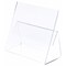 Plymor Clear Acrylic Cookbook Easel with Splatter Shield, 12" W x 5.375" D x 10" H
